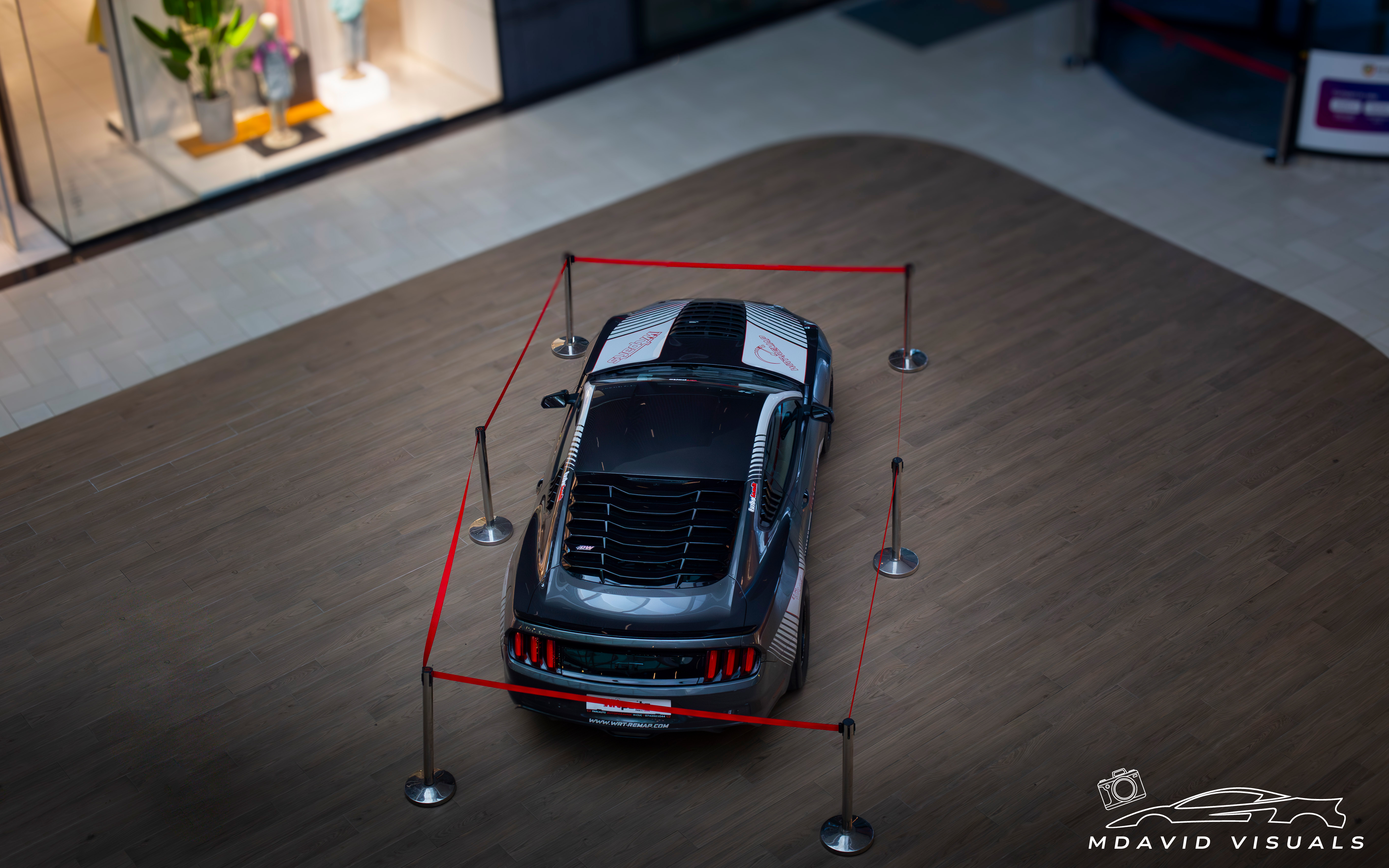Ford Mustang overhead